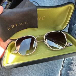 Krewe Hyde 18K + Poppy Sunglasses